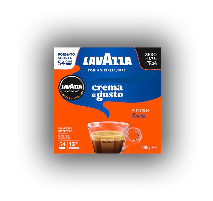 Capsule caffè Lavazza crema e gusto forte comp A MODO MIO