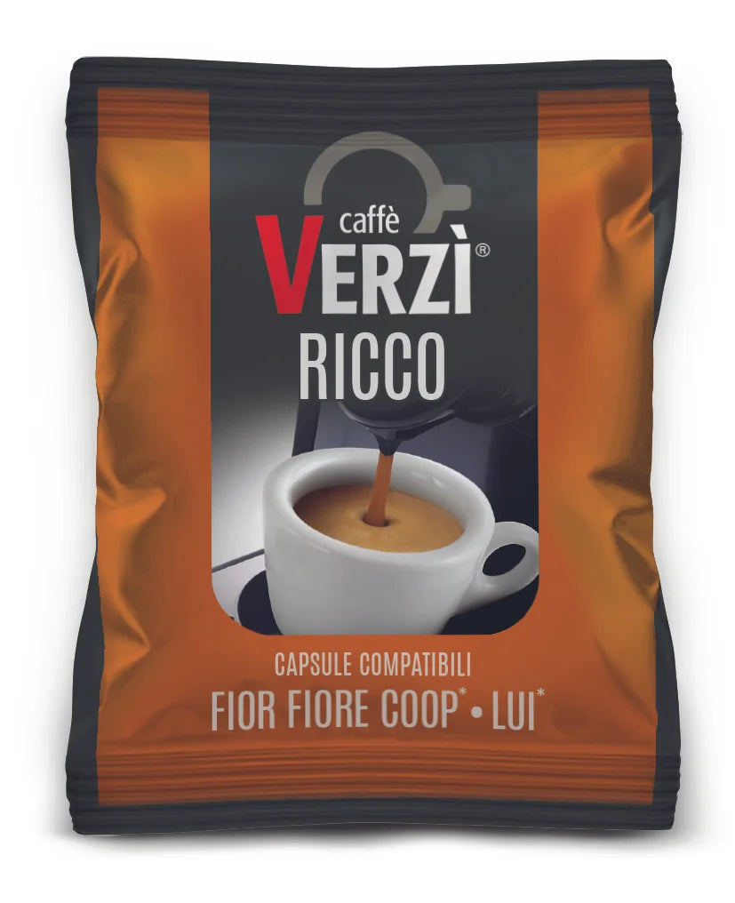 Capsule Caffè Verzì Aroma Ricco compatibili Fior Fiore Coop®*