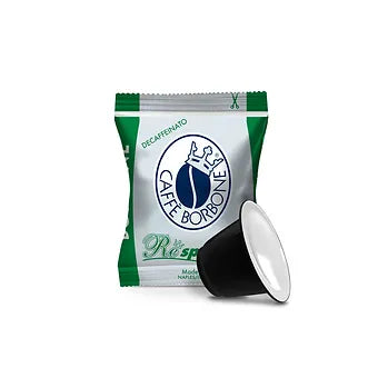 Capsule Caffè Borbone Respresso Miscela DEK compatibili Nespresso