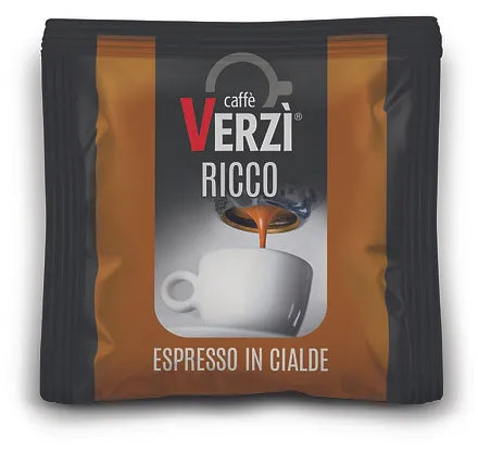 Cialde carta 44 mm Caffè Verzì RICCO