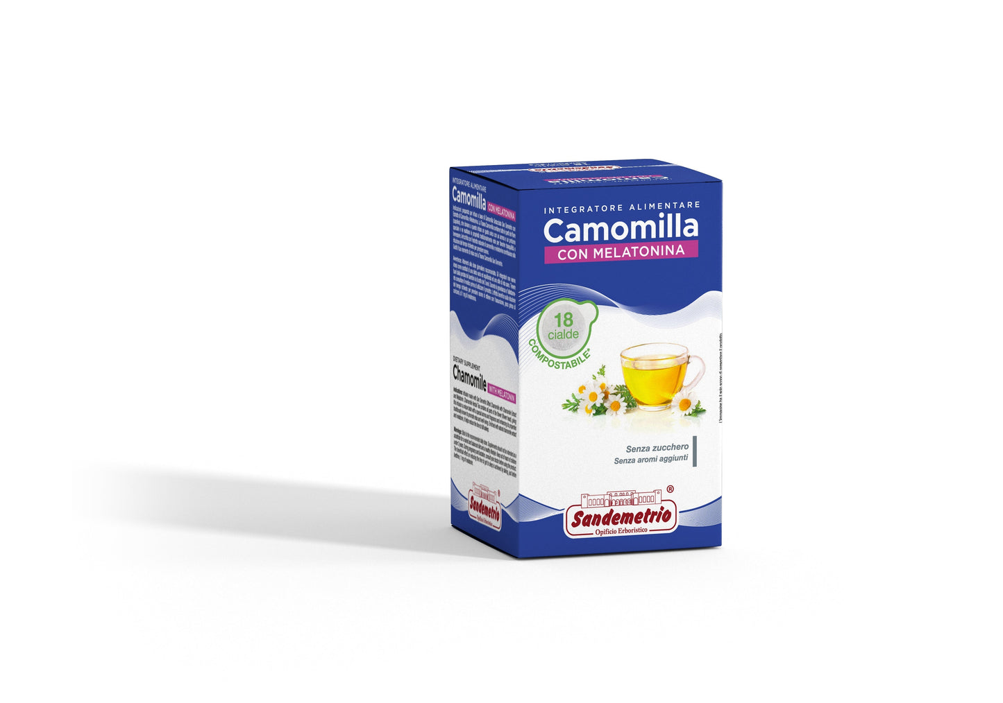 Cialde Sandemetrio Infuso Camomilla con Melatonina