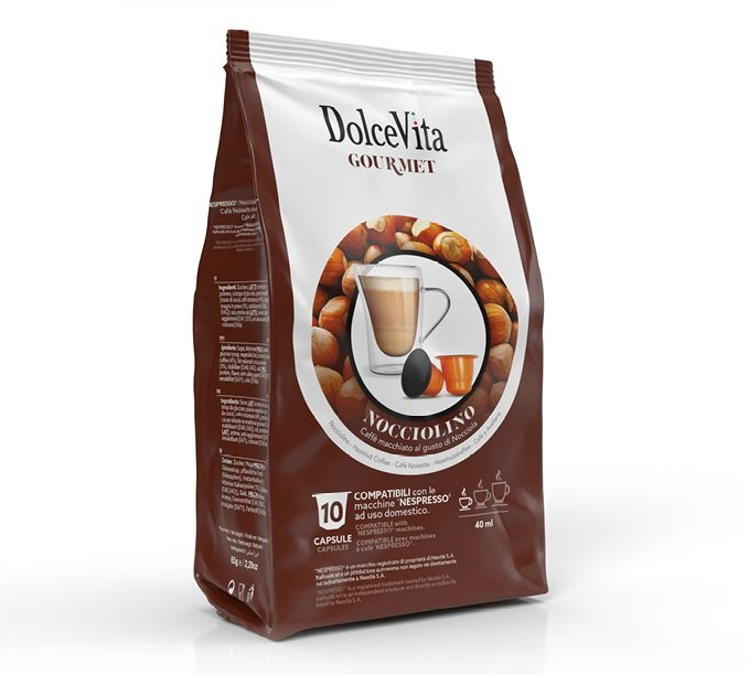 Capsule Solubili Dolcevita Nocciolino comp. NESPRESSO®