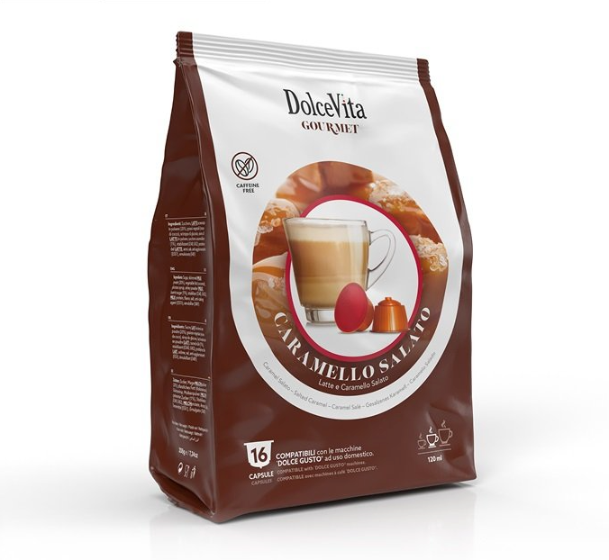 Capsule Solubili Dolcevita Caramello Salato comp. DOLCEGUSTO®