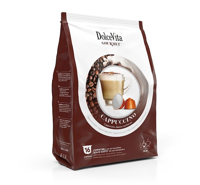 Capsule Solubili Dolcevita Cappuccino comp. DOLCEGUSTO®