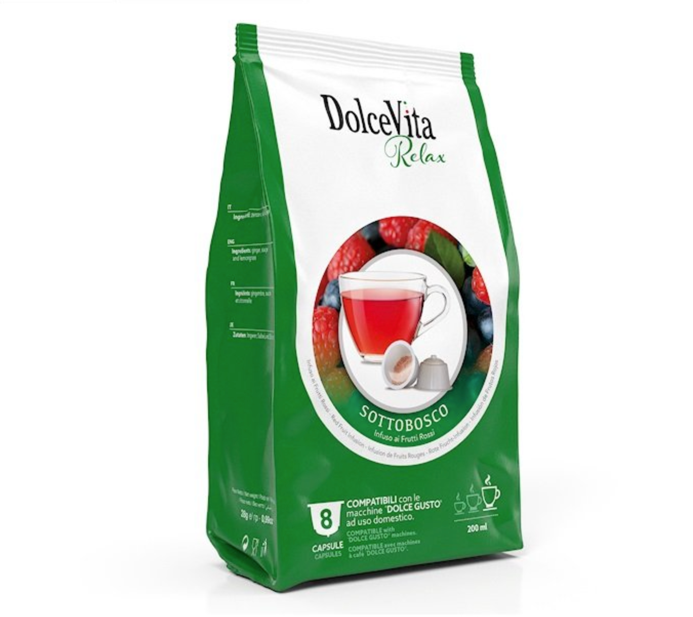 Capsule Solubili Dolcevita Sottobosco Coffee comp. DOLCEGUSTO®
