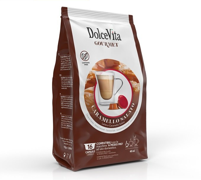 Capsule Solubili Dolcevita Caramello Salato comp. A MODO MIO®