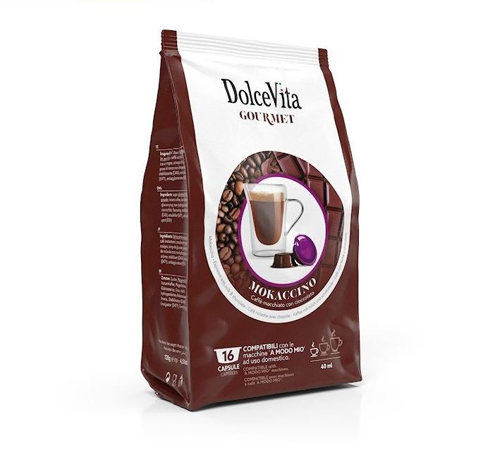 Capsule Solubili Dolcevita Mokaccino comp. A MODO MIO®