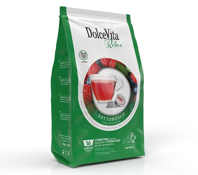 Capsule Solubili Dolcevita Sottobosco comp. A MODO MIO®