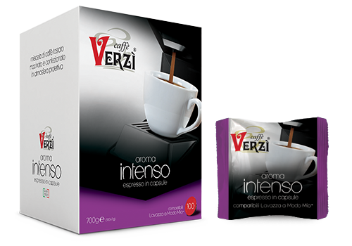 Capsule caffè Verzì MISCELA INTENSO compatibili A MODO MIO