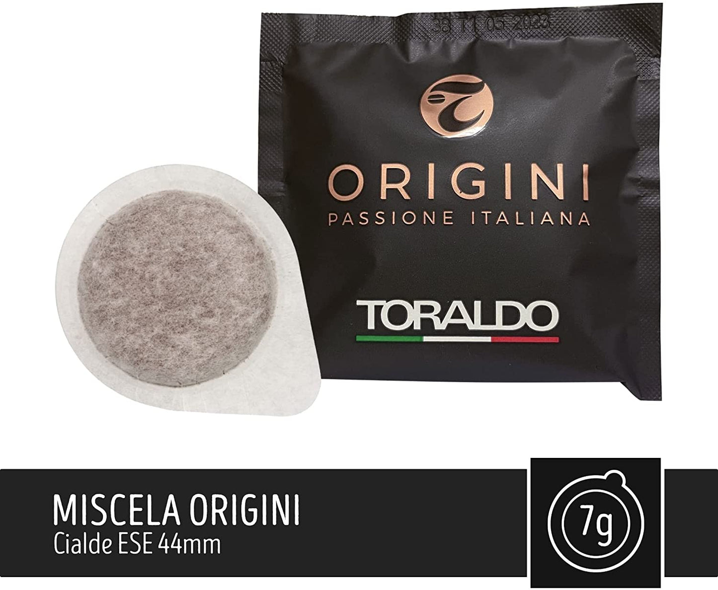 Cialde caffè 44 mm Toraldo Miscela ORIGINI