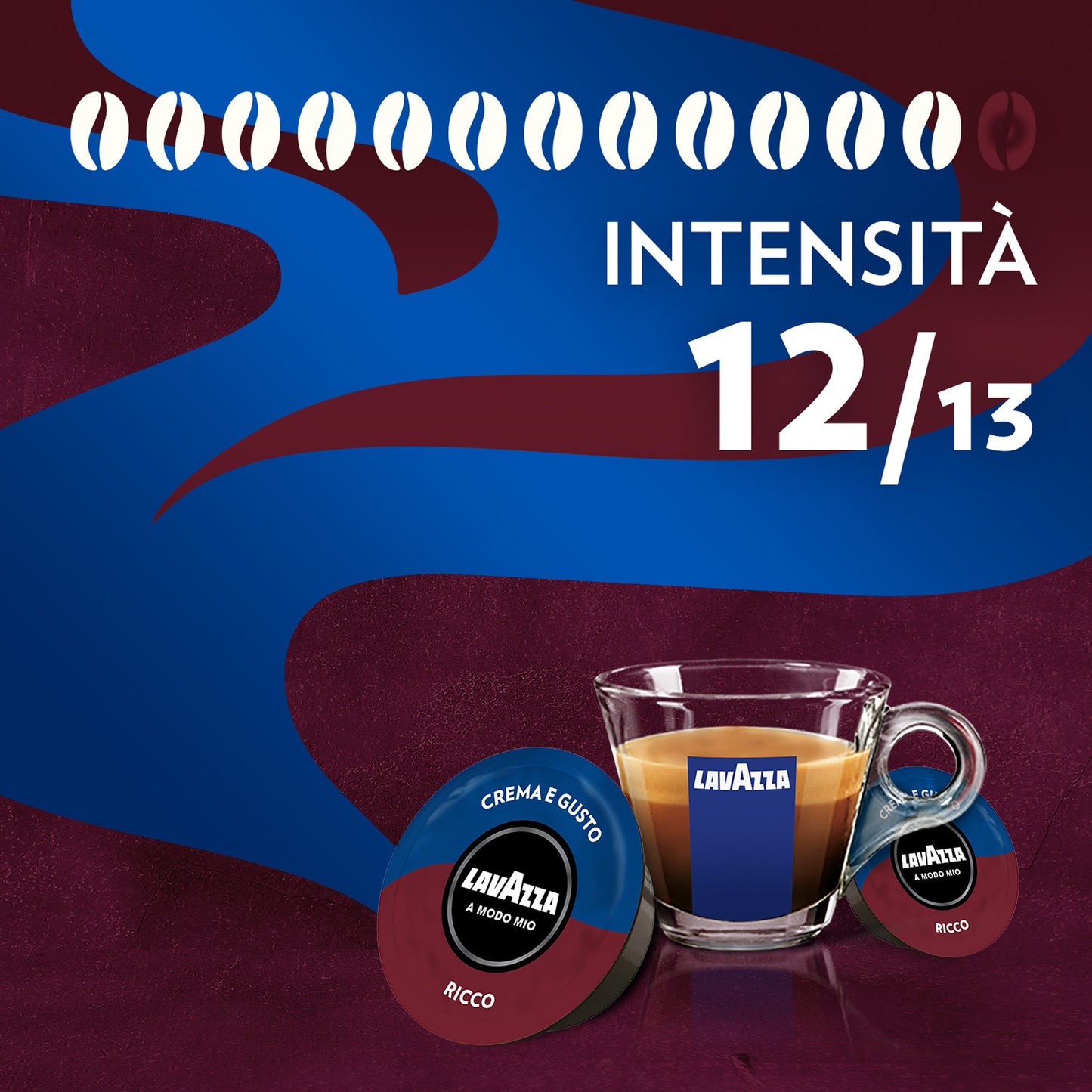 Capsule Lavazza A Modo Mio Qualità Crema e Gusto Ricco