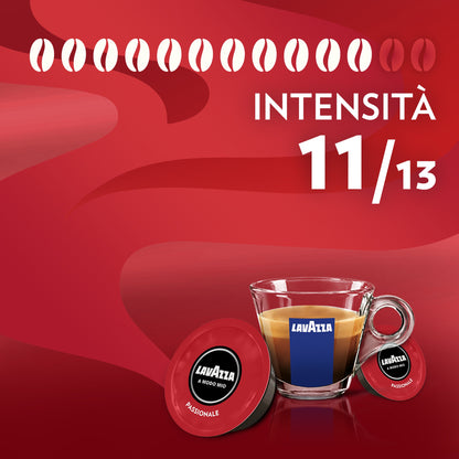 Capsule caffè Lavazza passionale compatibili A MODO MIO