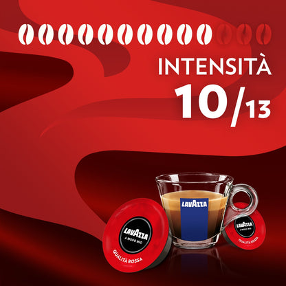 Capsule caffè Lavazza qualità rossa compatibili A MODO MIO