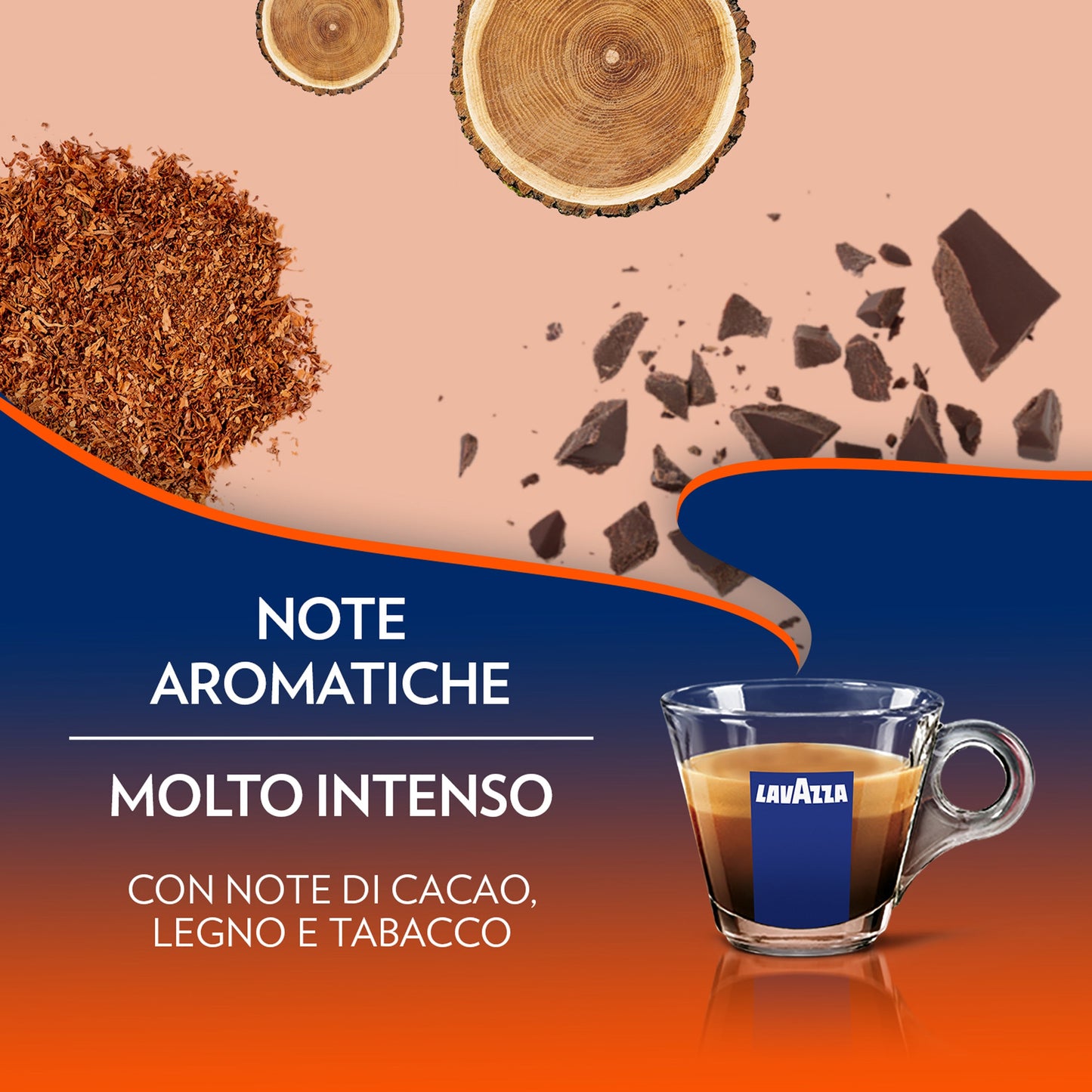 Capsule caffè Lavazza crema e gusto forte comp A MODO MIO