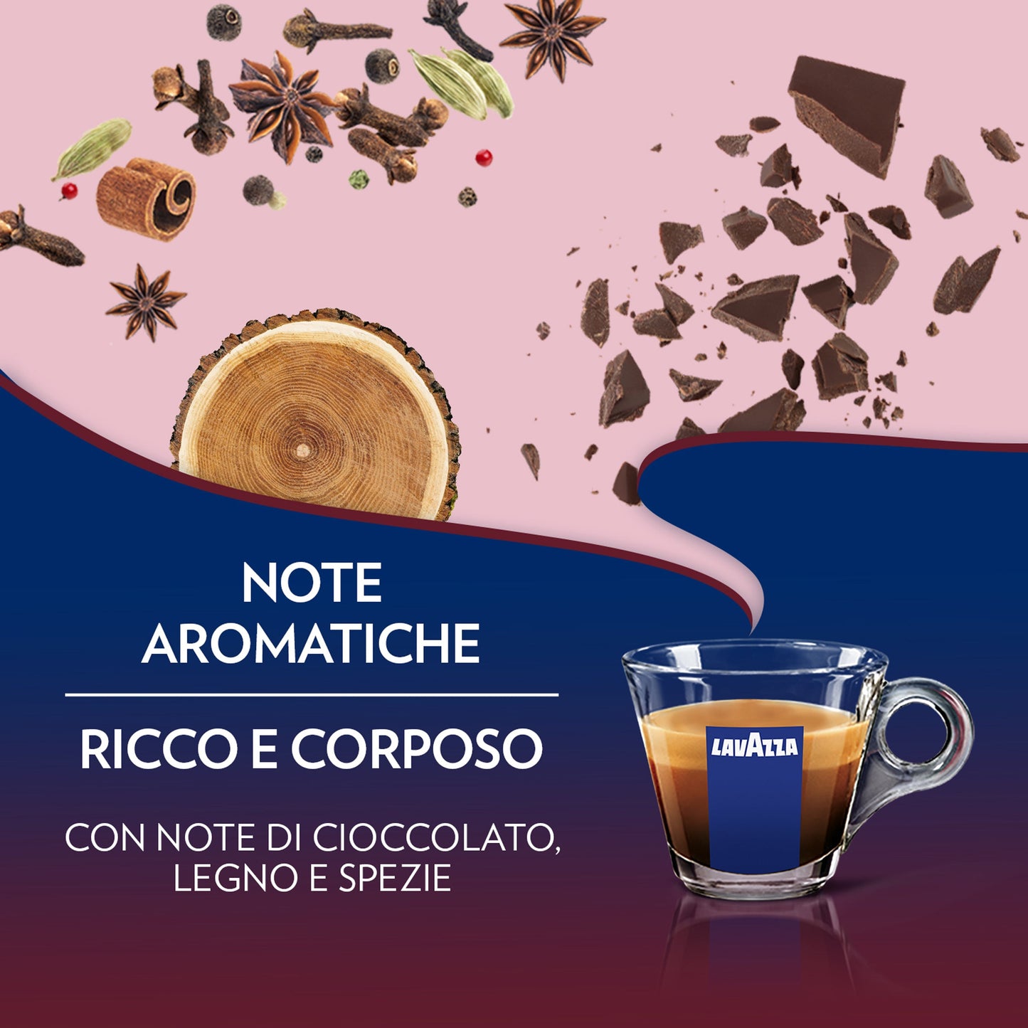 Capsule Alluminio Lavazza Crema e Gusto Ricco comp. Nespresso