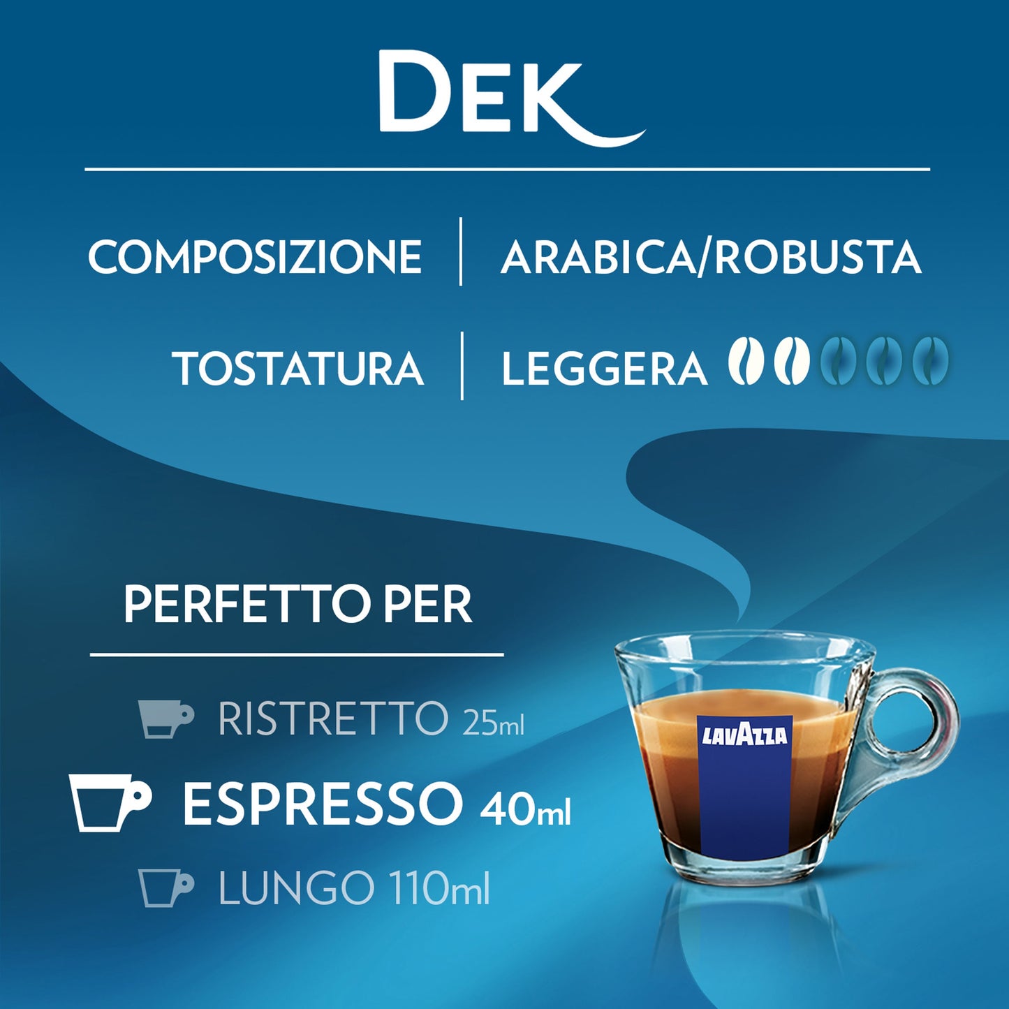 Capsule Lavazza A Modo Mio Dek Cremoso