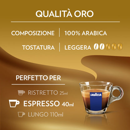 Capsule All. Lavazza Qualità Oro comp. Nespresso Confezioni da 30
