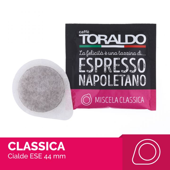 Cialde caffè 44 mm  Toraldo Miscela Classica