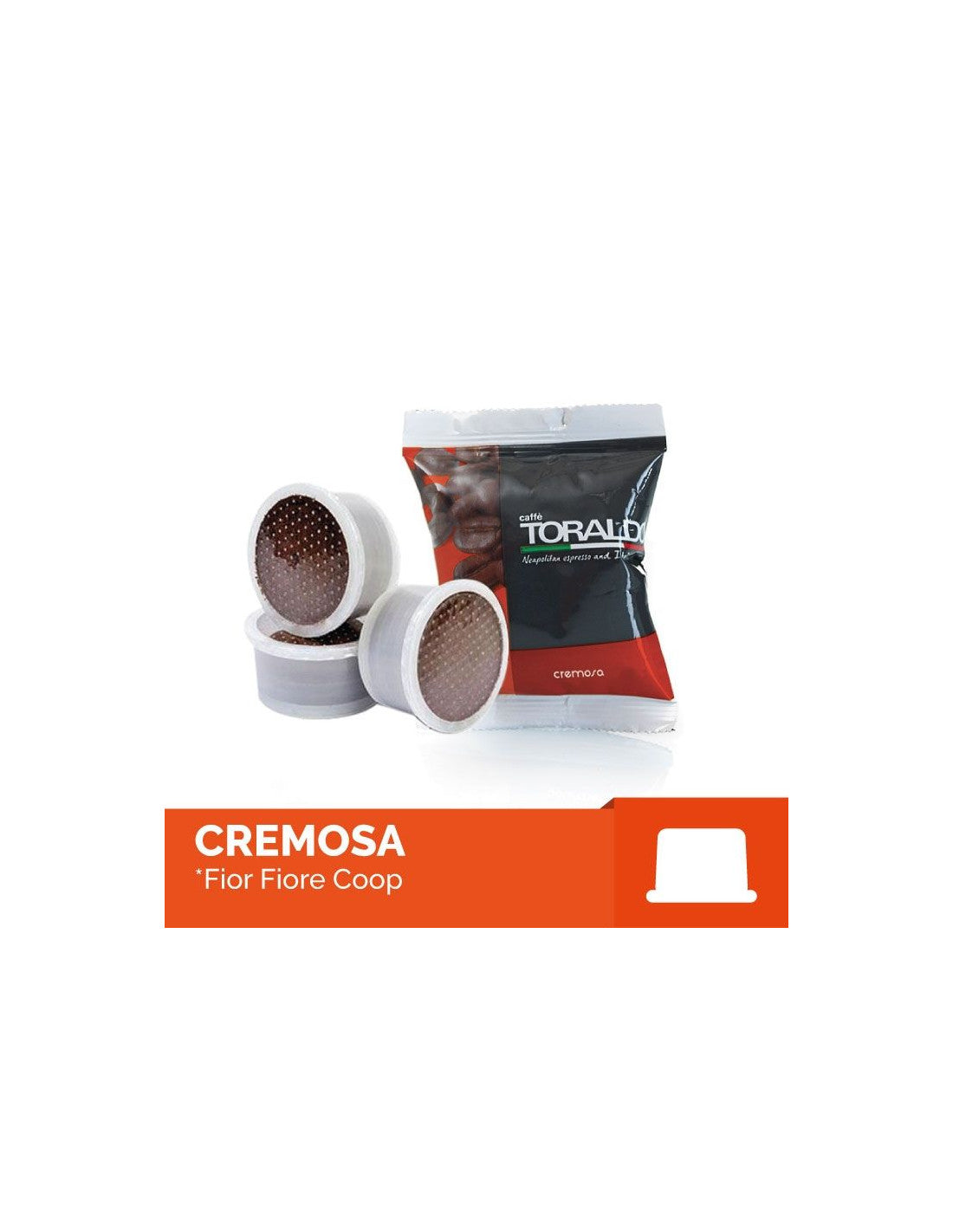 Capsule caffè Toraldo Cremosa compatibili Fior Fiore