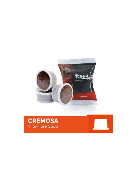 Capsule caffè Toraldo Cremosa compatibili Fior Fiore