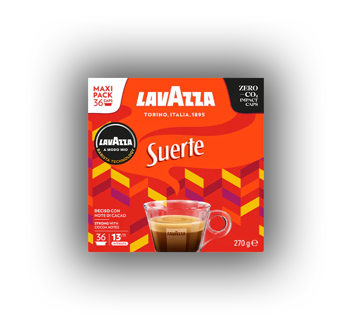 Capsule caffè Lavazza Suerte compatibili A MODO MIO