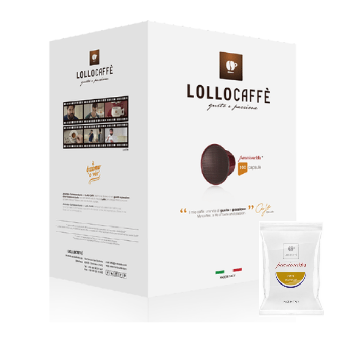 Capsule Lollo Oro compatibili Blue