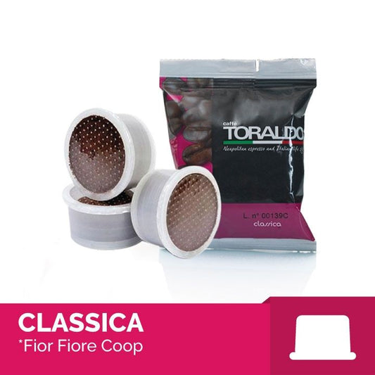 Capsule caffè Toraldo Classica compatibili Fior Fiore