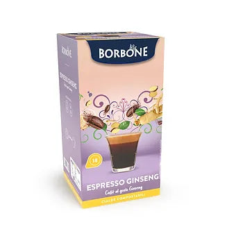 Cialde Ese 44 mm caffè al ginseng Borbone filtro carta