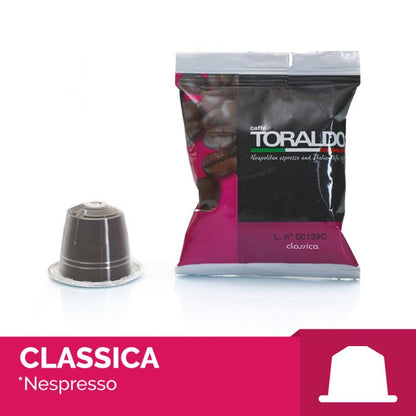 Capsule caffè Toraldo CLASSICA compatibili Nespresso