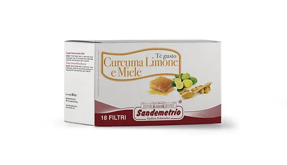 Filtri Sandemetrio Infuso Curcuma Limone e Miele