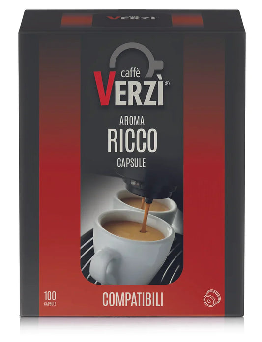 Capsule Caffè Verzì RICCO compatibili ESPRESSO POINT