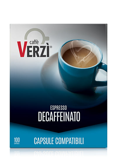 Capsule Caffè Verzì Decaffeinato compatibili Fior Coop