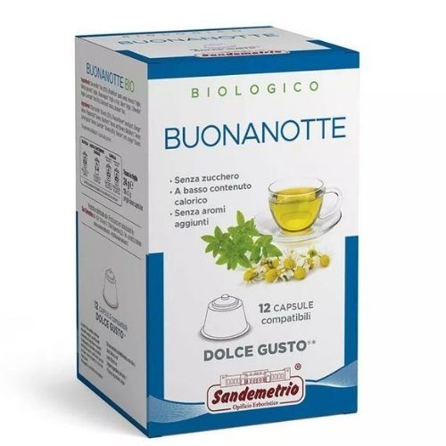 Capsule Sandemetrio Tisana Notte Comp. Dolce Gusto