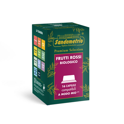 Capsule Sandemetrio Infuso Frutti Rossi Comp. A Modo Mio