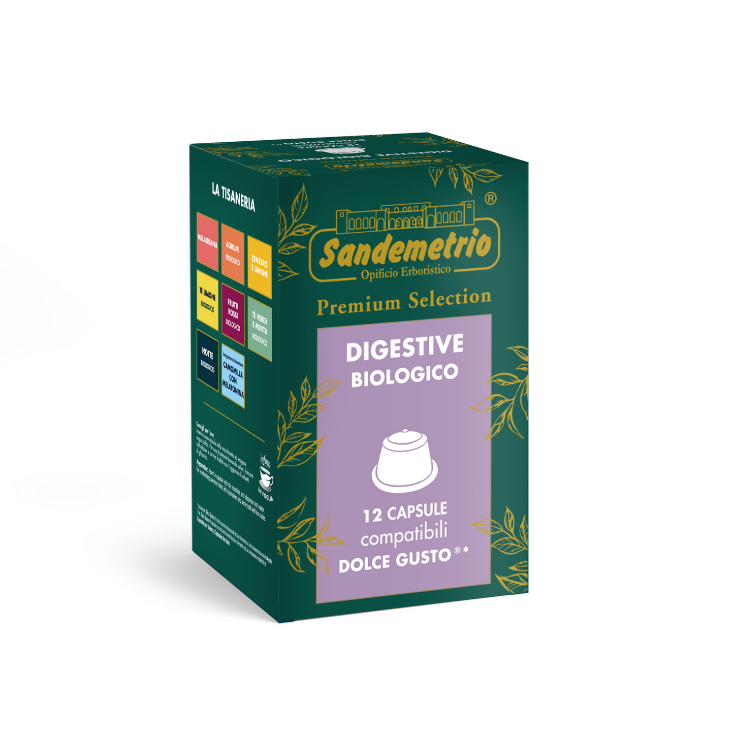 Capsule Sandemetrio Tisana Digestive Comp. Dolce Gusto