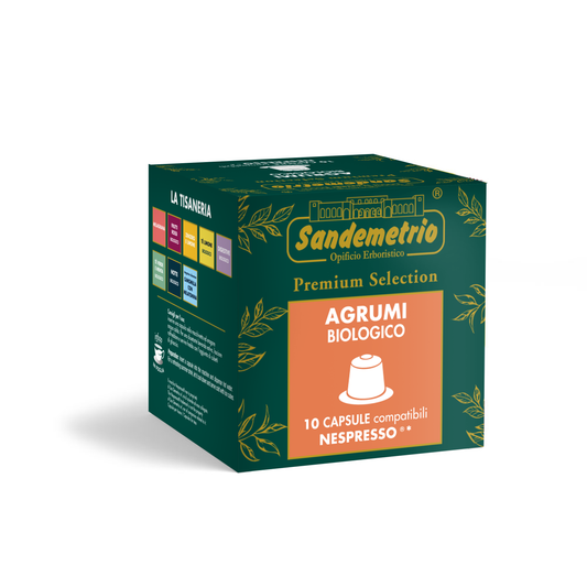 Capsule Sandemetrio Infuso Gusto Agrumi comp. Nespresso