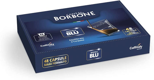 Capsule caffè Borbone miscela Blu compatibili CAFFITALY