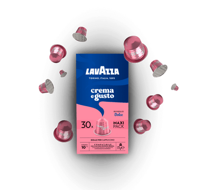 Capsule Alluminio Lavazza Dolce comp. Nespresso