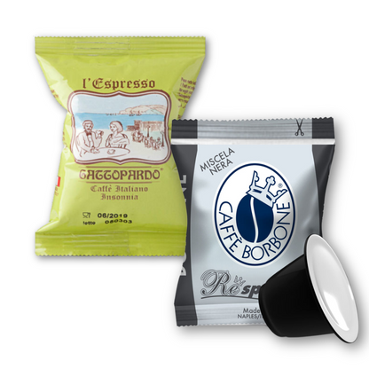 Capsule Caffè Borbone Respresso Miscela Nera compatibili Nespresso