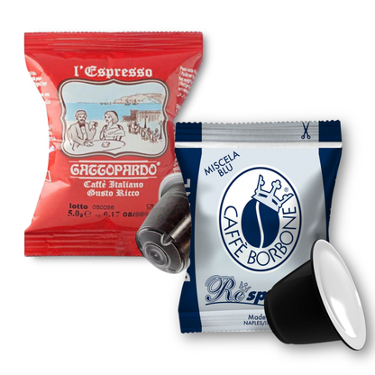Capsule Caffè Borbone Respresso Miscela Blu compatibili Nespresso