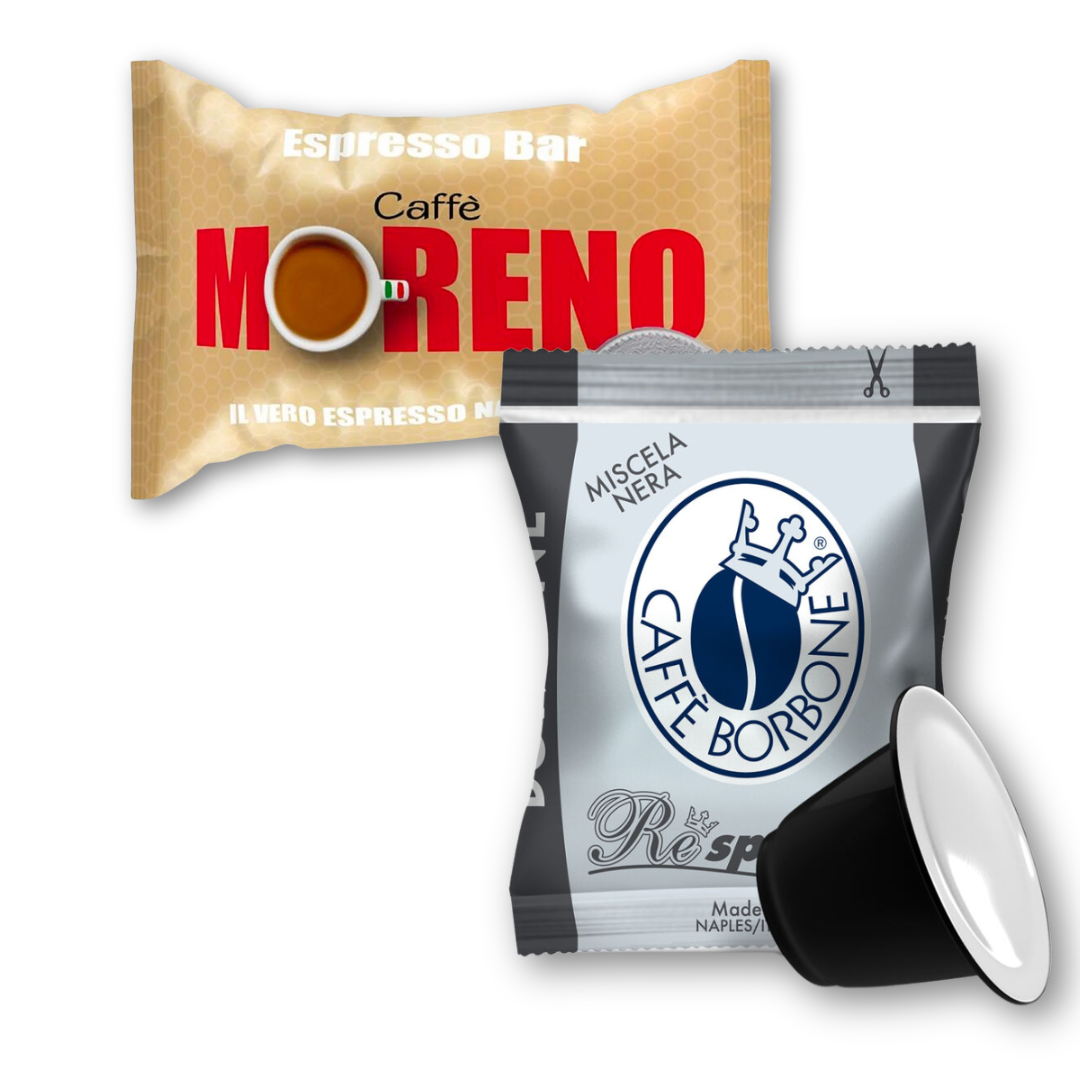 Capsule Caffè Borbone Respresso Miscela Nera compatibili Nespresso
