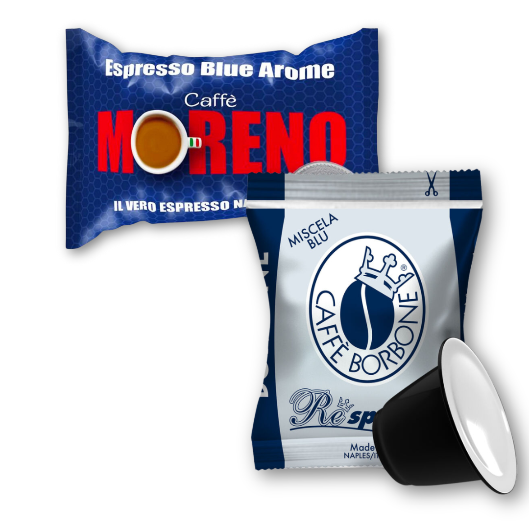 Capsule Caffè Borbone Respresso Miscela Blu compatibili Nespresso
