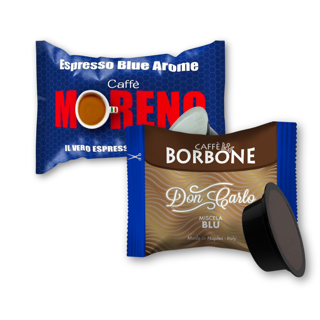 Capsule Caffè Borbone Don Carlo Miscela Blu compatibili con A Modo Mio