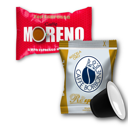 Capsule Caffè Borbone Respresso Miscela Oro compatibili Nespresso