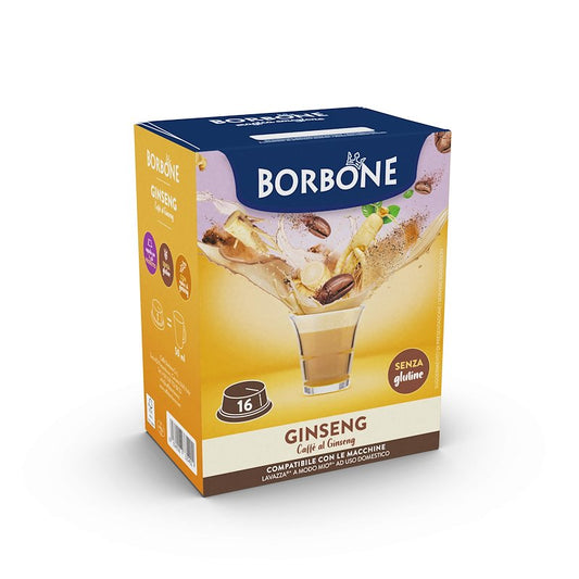 Capsule Borbone Solubile Ginseng x a modo mio
