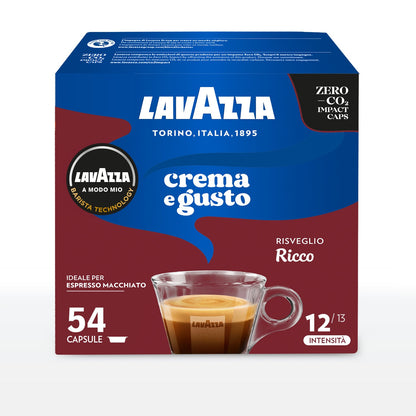 Capsule Lavazza A Modo Mio Qualità Crema e Gusto Ricco