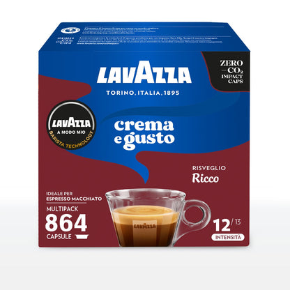 Capsule Lavazza A Modo Mio Qualità Crema e Gusto Ricco