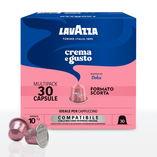 Capsule Alluminio Lavazza Dolce comp. Nespresso