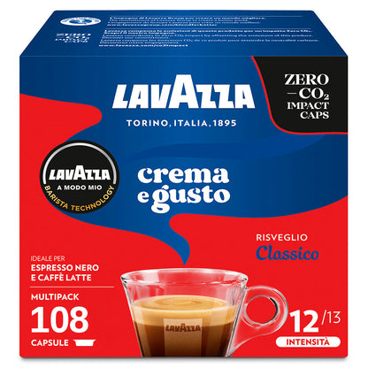 Capsule caffè Lavazza crema e gusto compatibili A MODO MIO