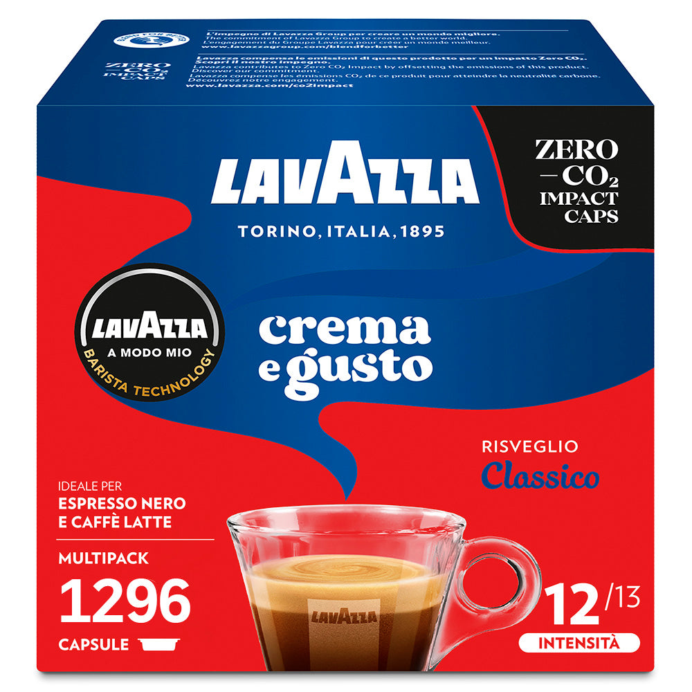 Capsule caffè Lavazza crema e gusto compatibili A MODO MIO